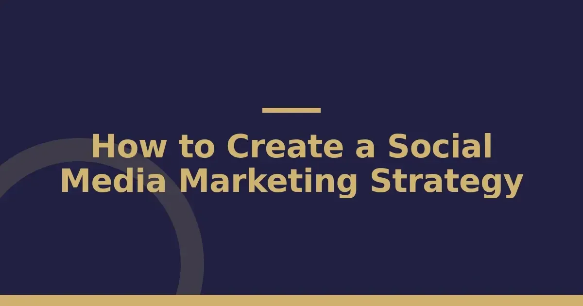 Social media strategy starter checklist